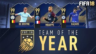 FIFA 18 TEAM OF THE YEAR! - FIFA 18 Ultimate Team