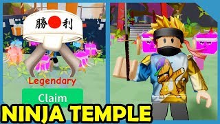 New Update! Ninja Temple Area! New Swords! 1000x Enchant - Roblox Unboxing Simulator