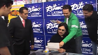 LOS TEMERARIOS  Firma de Autografos en Los Angeles(11 de marzo 2009)