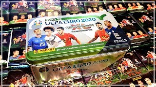 Panini ROAD TO EURO 2020 COLLECTORS TIN Unboxing