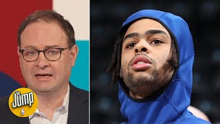 Woj breaks down the D'Angelo Russell-Andrew Wiggins trade | The Jump