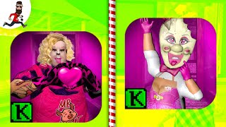 Ice Scream Barbie vs Barbie Mr Meat [Full Two Games]