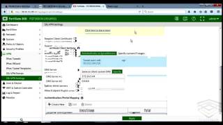Fortinet - Configurando VPNSSL Fortigate 30D