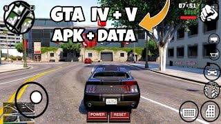 GTA 4 + 5 Mod for Android | Apk + Data | Mod for Gta Sa