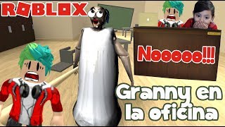 Granny en la Oficina | La Abuelita Malvada en Roblox | Juegos