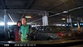 Girl in Parking Spot