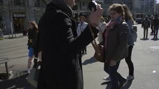 Leica III Black Paint shoot in Zürich, Switzerland candid POV street photography GoPro, Sony A7