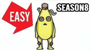 How to draw Fortnite Season 8 skins【PEELY】Easy & Cute drawing｜Jolly Art NEGI