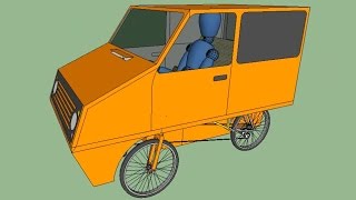 132. Веломобиль. Проект 3/1
