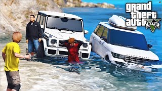 РЕАЛЬНАЯ ЖИЗНЬ В GTA 5 - ЕДЕМ НА ПИКНИК С ВОТЕРОМ И САЙМОНОМ НА ВНЕДОРОЖНИКАХ! СОЖГЛИ БМВ! ⚡ГАРВИН