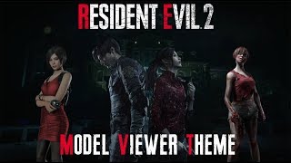 Resident Evil 2 Remake: Model Viewer Theme (Save Room B)