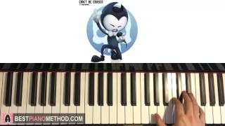 Bendy and the Ink Machine Song - "Can't Be Erased" - JT Machinima (Piano Cover by Amosdoll)