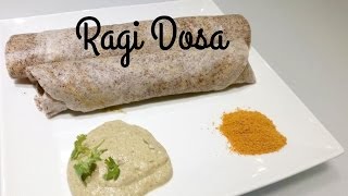 Finger Millet (Ragi) Dosa - Ragi Recipes Indian (Gluten Free & Diabetic Friendly)