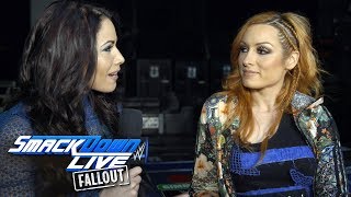 Becky Lynch is curious about the SmackDown Top 10 voting: SmackDown LIVE Fallout, Feb. 6. 2018