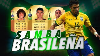 FIFA 18 | EL MEJOR EQUIPO DE BRASIL POR 250K | SAMBA BRASILEÑA !!!