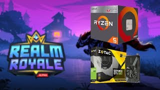 Realm Royale || AMD Ryzen 2400G || Zotac GTX 1060 || Gigabyte A320M HD2