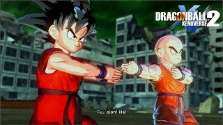 Kid Goku and Krillin Fusion Dance - Dragon Ball Xenoverse 2 Mods