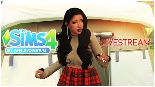 ❤️LETS PLAY THE SIMS 4 JUNGLE ADVENTURE LIVESTREAM ❤️