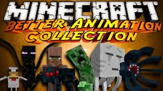 Minecraft Mod Showcase : BETTER ANIMATION COLLECTION!