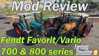 Mod Review   Fendt Favorit\Vario 700 and 800 Series