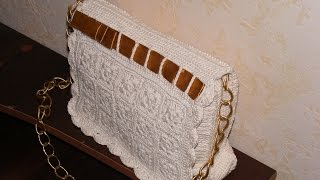 Вязаная крючком Сумочка  Похожая  от Red Valentino ч4