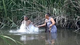 Sangomas Cleansing At The River