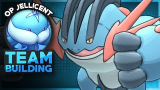 Mega Swampert Rain Team Builder! Pokemon Showdown OU Team Building W/OPJellicent (Sun and Moon)