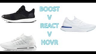 COMPARISON - BOOST v  REACT v HOVR - Who reigns supreme?