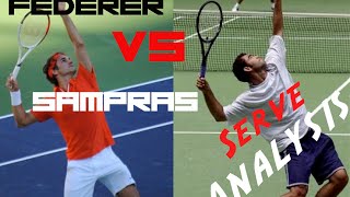 Federer vs Sampras Serve Analysis | Pro Technique | Top Tennis Training
