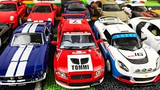Гоночные машинки и полицейская коллекция - Play Car toy videos for kids