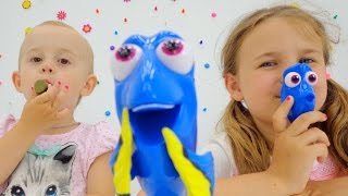 Конструктор в поисках Дори. Мультики для детей