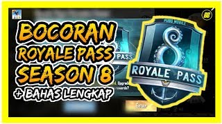 BOCORAN ROYALE PASS SEASON 8 - PUBG MOBILE INDONESIA