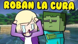NOS ROBAN LA CURA PARA EL ZOMBIE | Minecraft Roleplay 12