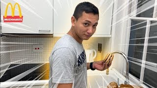 COMENDO MC DONALDS PELA PRIMEIRA VEZ!!!
