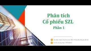 Hướng dẫn Phân tích Cổ phiếu SZL - Sonadezi Long Thành - Phần 1