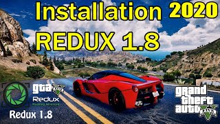 HOW TO INSTALL REDUX 1.8 WITH RESHADE || GTA 5 4K REALISTIC GRAPHIC MODPACK || LATEST VERSION 2020