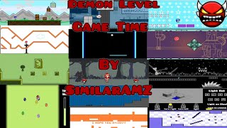 "Game Time" [INSANE DEMON] by SimilarAMZ! - [GD 2.11] | ZadoqueSan