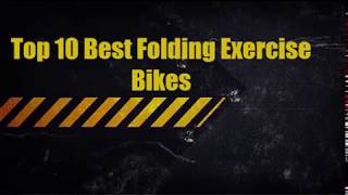 Best Folding Exercise Bikes