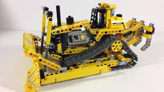 LEGO TECHNIC 42028 Bulldozer New 2014 set review & compare