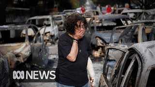Greece wildfires: Survivors thought they would be burned alive
