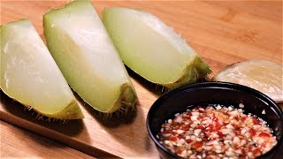 Village Style Chayote Snack [ Simple & Healthy! ] - Pabs Kitchen