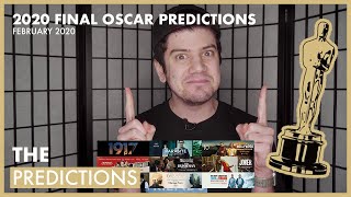 FINAL 2020 OSCAR PREDICTIONS