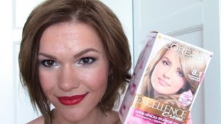 Обзор на краску Loreal Excellence оттенка 8.1