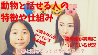 【宇宙人親子ch】なぜ、動物と話せるの？その特徴や仕組み。サポート霊が実際についている時のお話。幸せな人がやっている、ある習慣。ペットとのエピソード。犬の気持ち。猫の気持ち。サイキック。テレパシー。