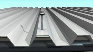 Roofing Head Head Teks. Кровельный саморез по металлу с EPDM для крепления профнастила.