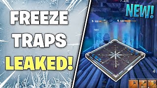 *NEW* FREEZE TRAPS COMING TO FORTNITE! *Freeze Trap Leaked*