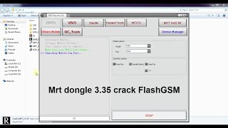 Mrt dongle 3.35 crack done by FlashGSM test video proof