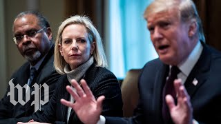 DHS Secretary Kirstjen Nielsen leaving Trump administration