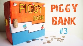 How to make an SECRET PIGGY BANK at Home #3- Easy-to-Make