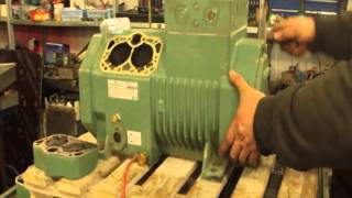 Диагностика и ремонт полугерметичных компрессоров. BITZER